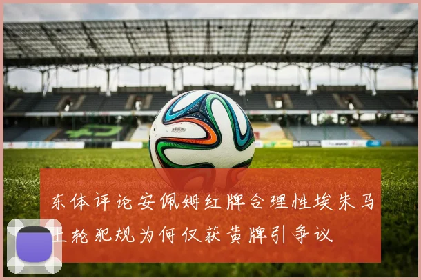 东体评论安佩姆红牌合理性埃朱马上轮犯规为何仅获黄牌引争议